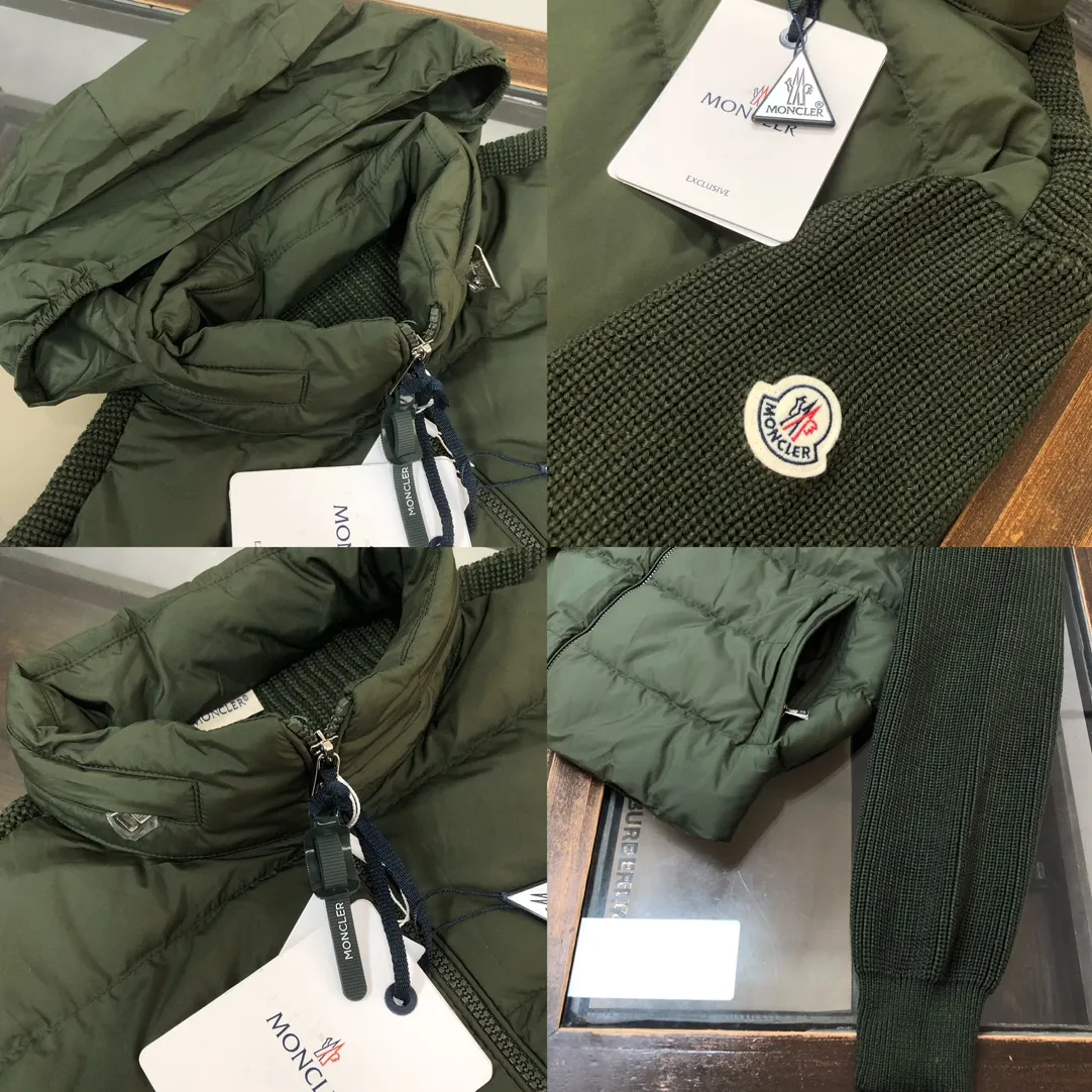 🆕New Arrival —————— ❤️Original Quality Moncle* 。Classic ！ 。 Versatile 。Classic 。 90 ！ Breathable Lightweight！ 。 。 🔥🔥 ：Black Green Sizes：S M L XL